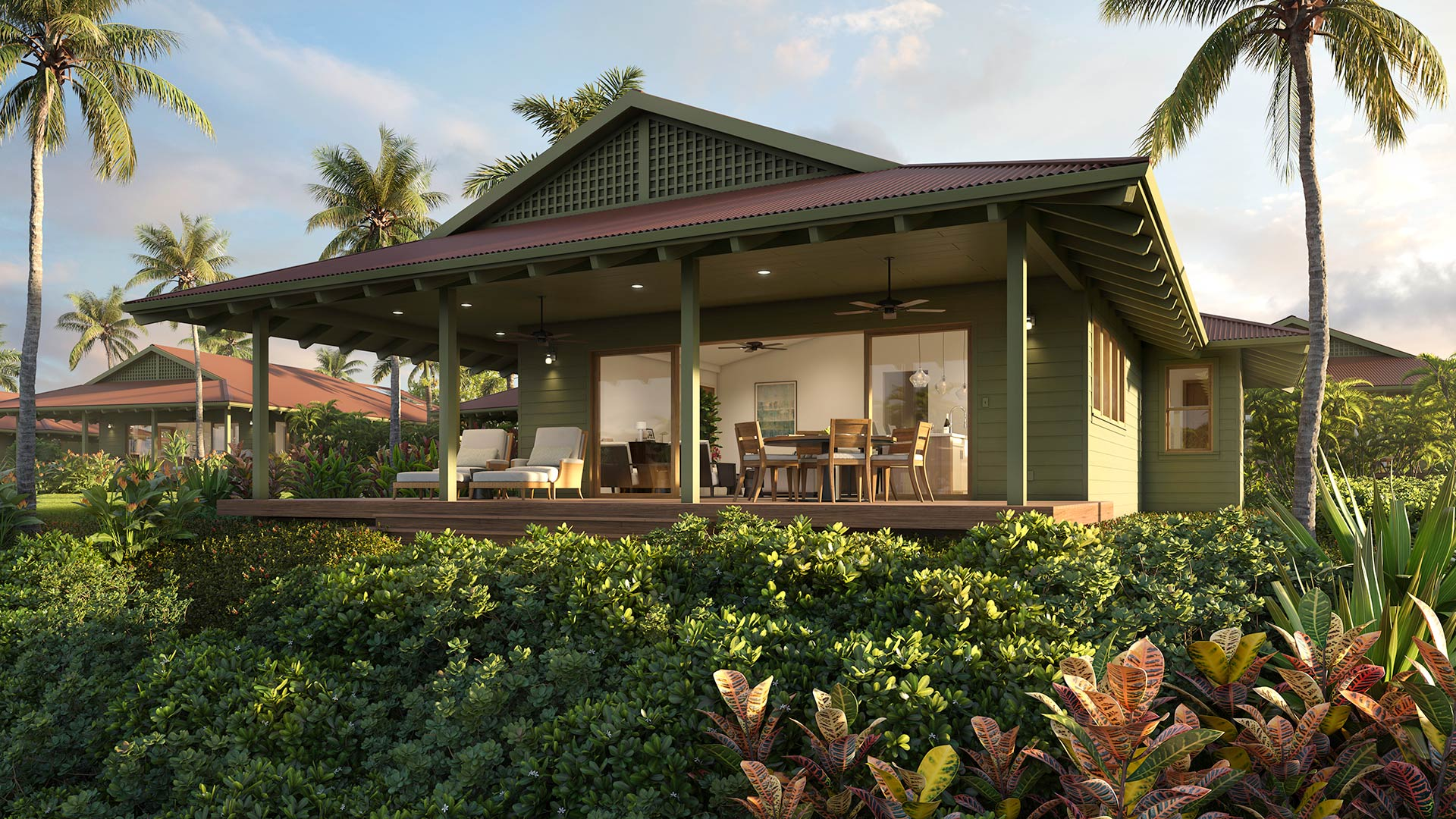 Kohanaiki Ohi Kai residence rendering, Kona