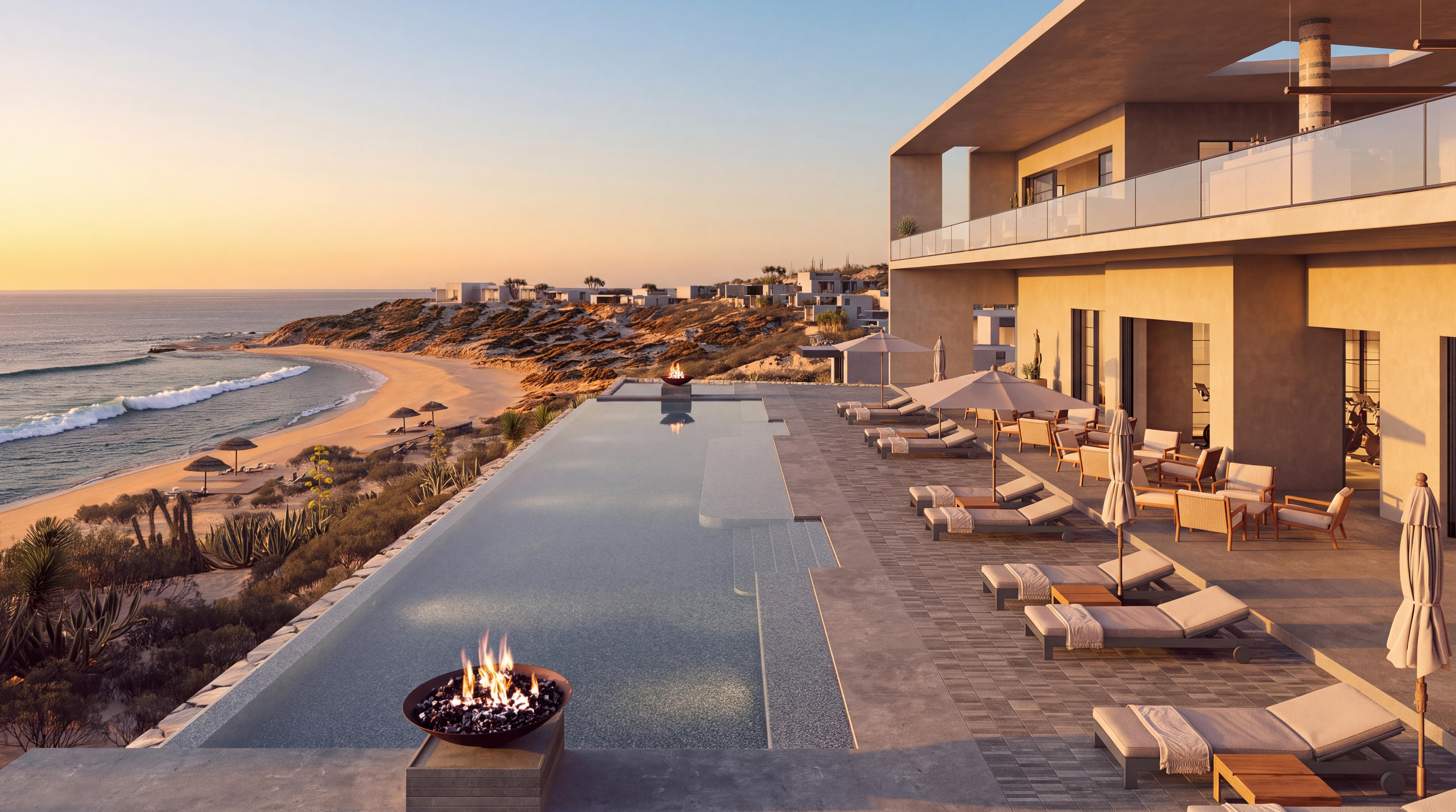 Destera pool rendering