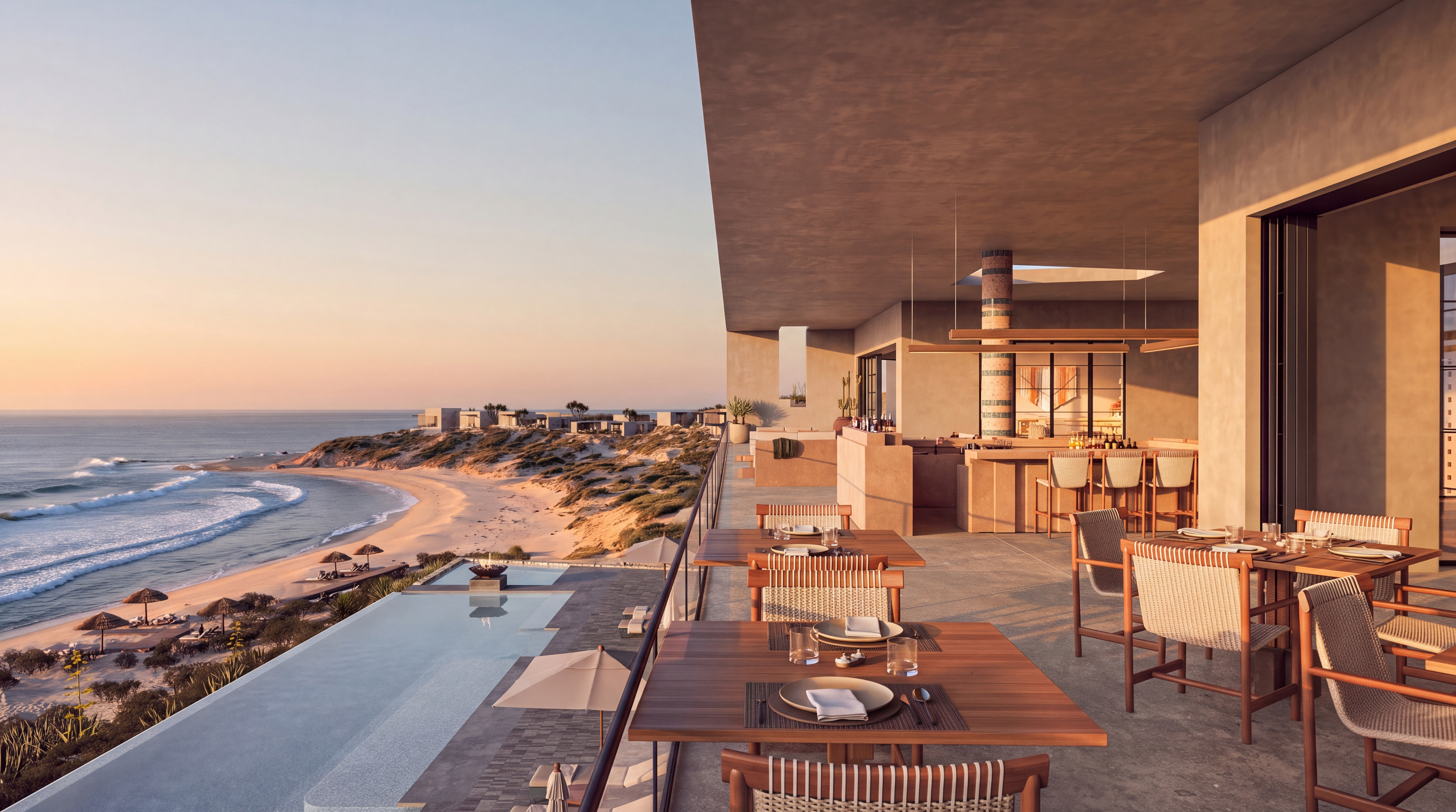 Destera restaurant rendering
