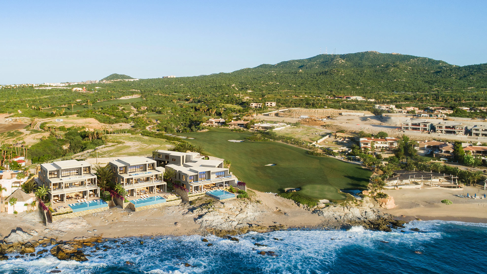 Cove Club coastal community visualization, Baja California Sur