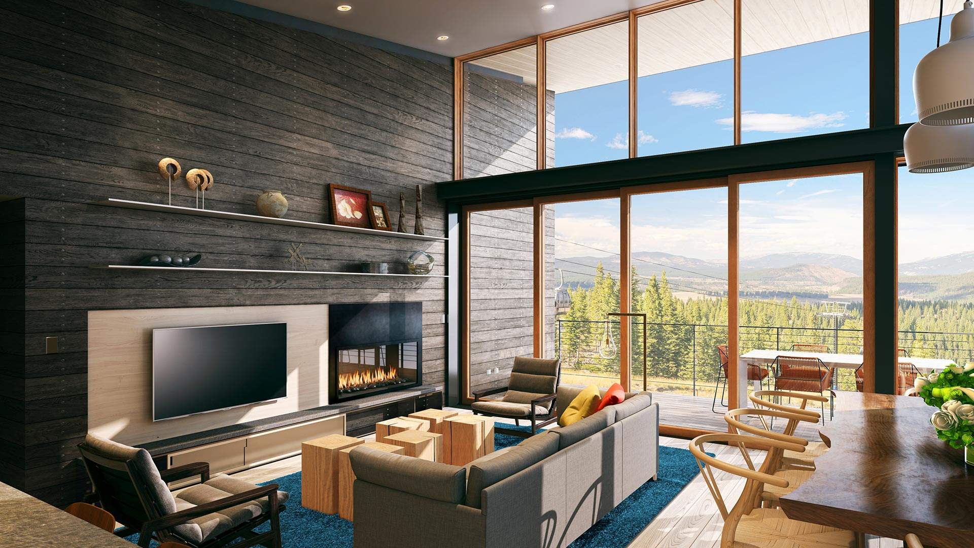 Northstar residence rendering, Lake Tahoe