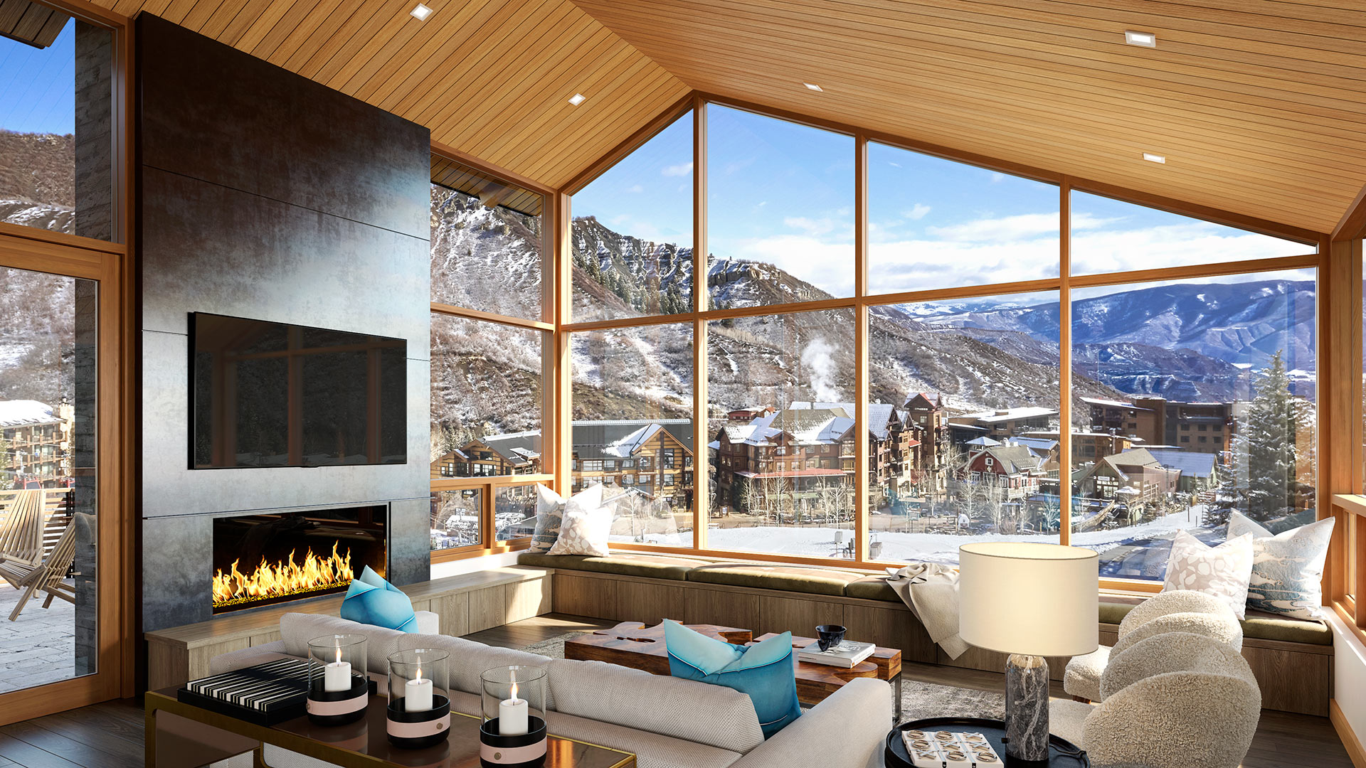 Havens Snowmass ski-in residence rendering, Aspen, Colorado