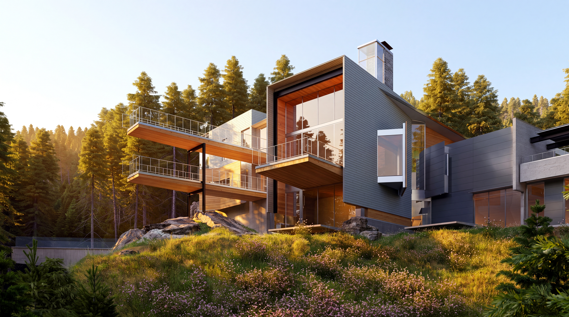 Stonebridge estate rendering, Whistler, British Columbia