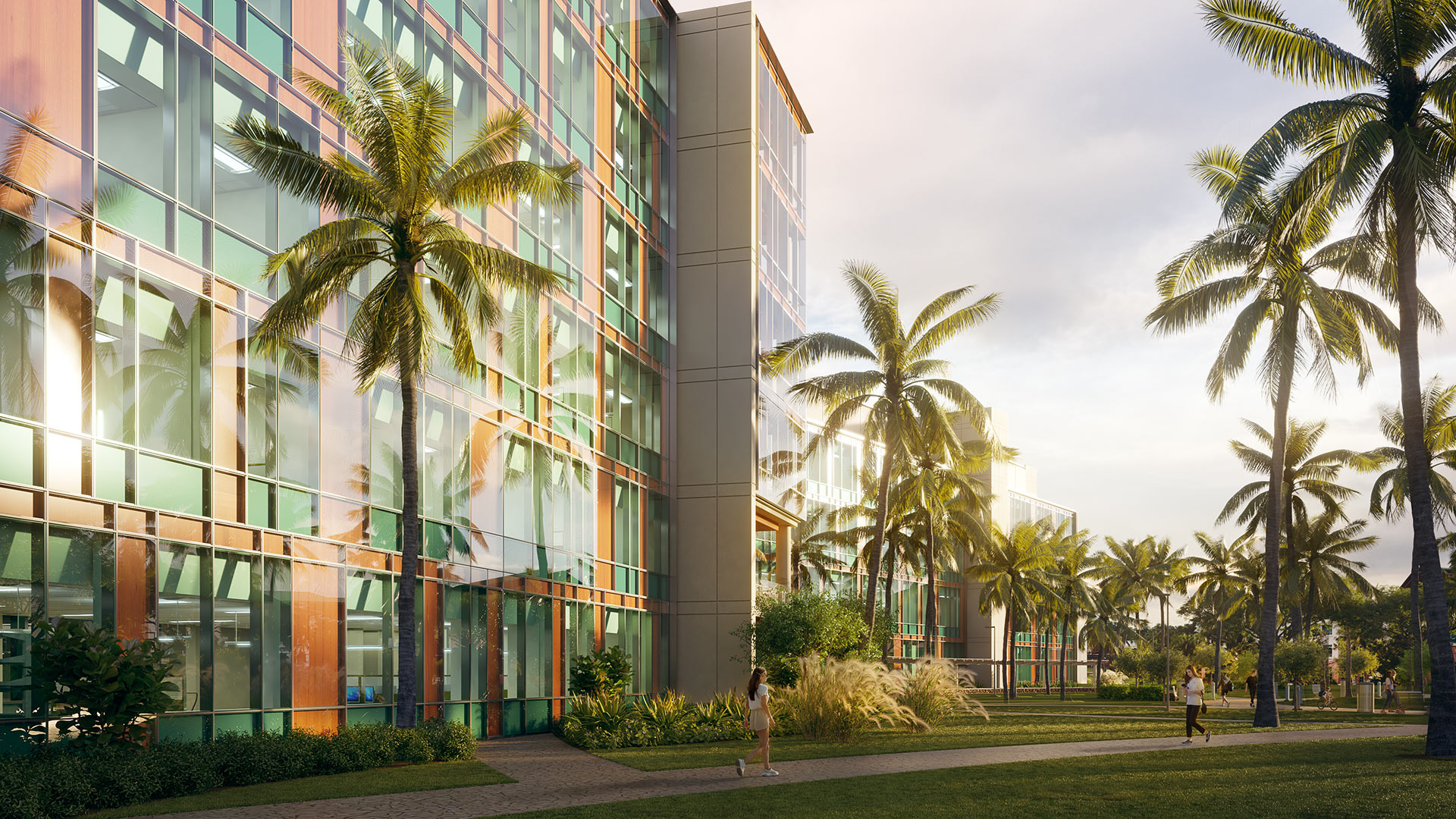 University of Hawaii Cancer Center rendering, Honolulu